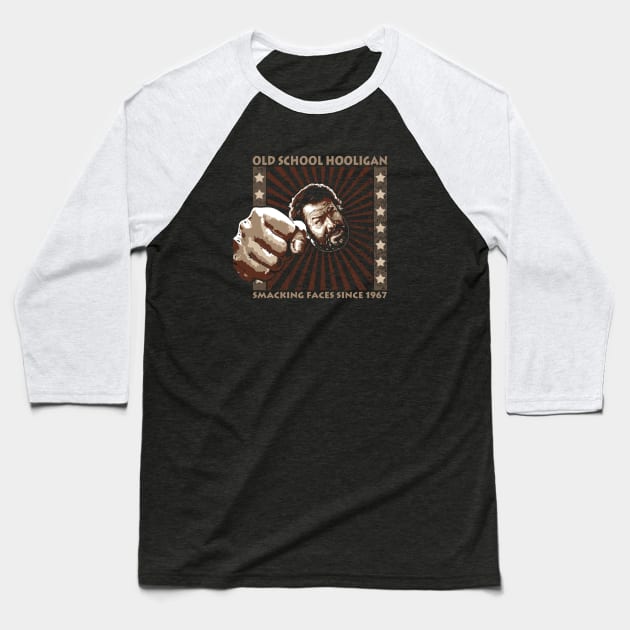 Smacking Faces Baseball T-Shirt by Snogard